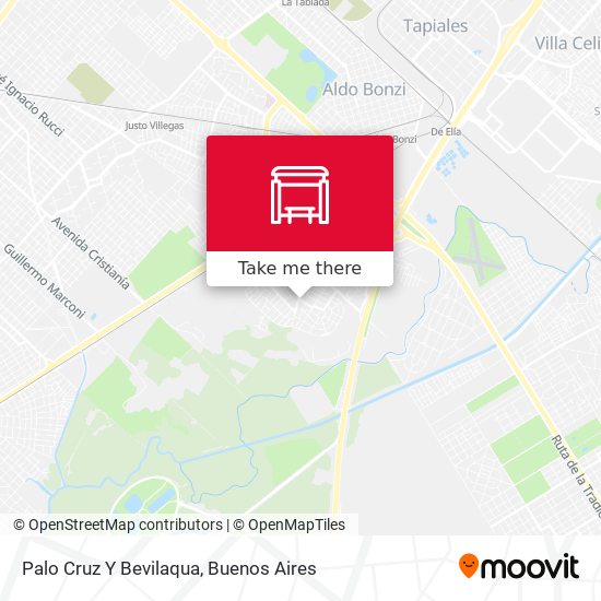 Palo Cruz Y Bevilaqua map