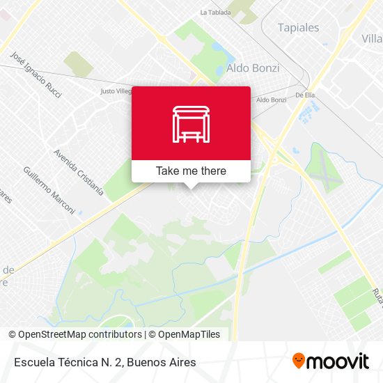 Escuela Técnica N. 2 map