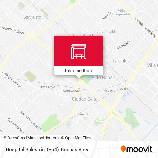 Mapa de Hospital Balestrini (Rp4)