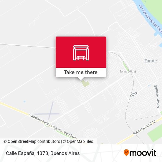 Mapa de Calle España, 4373