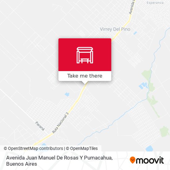 Avenida Juan Manuel De Rosas Y Pumacahua map