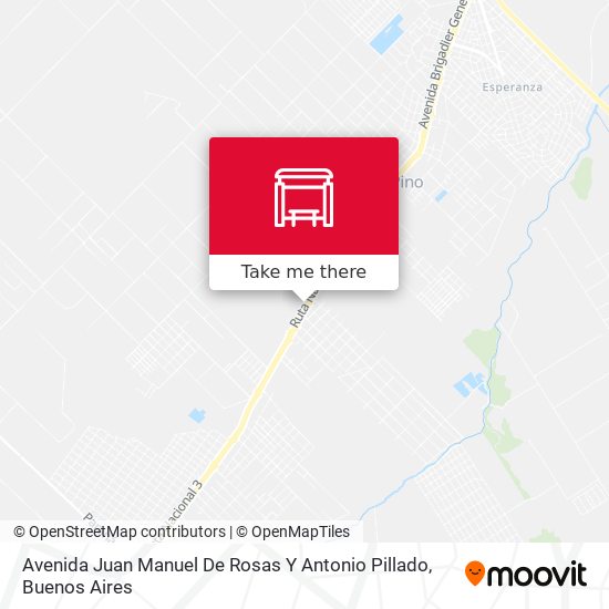 Avenida Juan Manuel De Rosas Y Antonio Pillado map