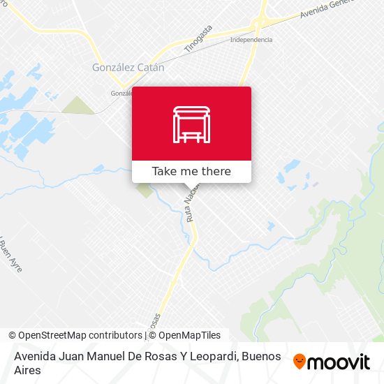 Avenida Juan Manuel De Rosas Y Leopardi map