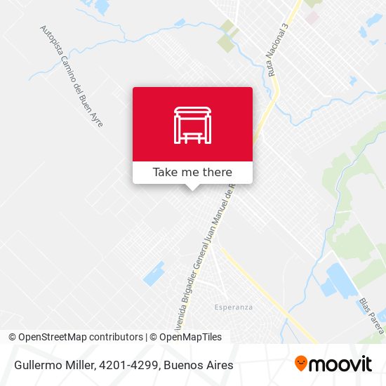 Gullermo Miller, 4201-4299 map