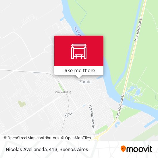 Mapa de Nicolás Avellaneda, 413