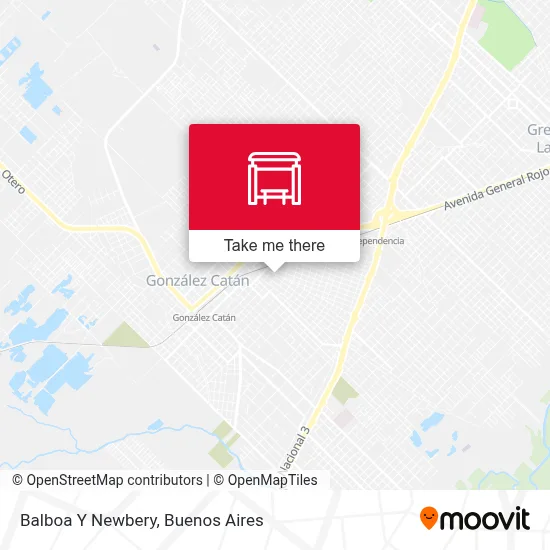 Balboa Y Newbery map