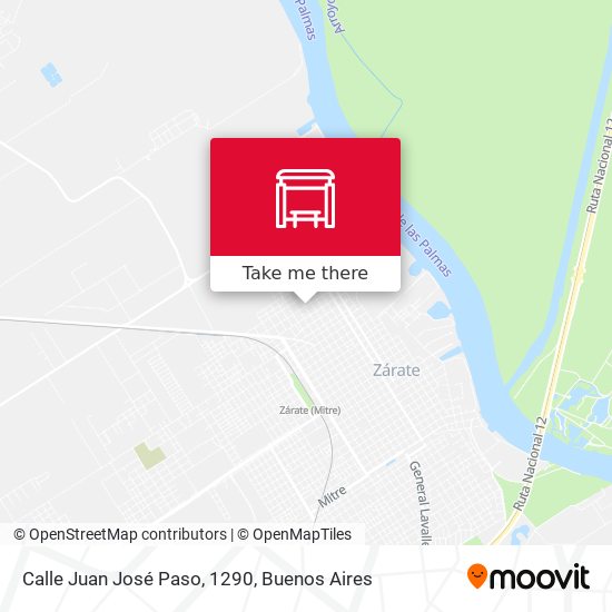 Mapa de Calle Juan José Paso, 1290