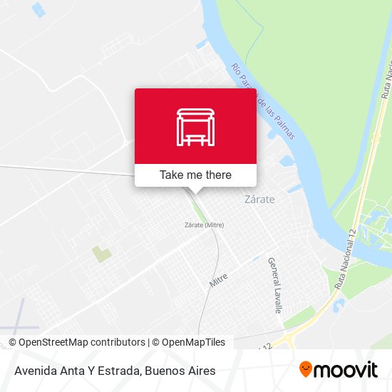 Avenida Anta Y Estrada map