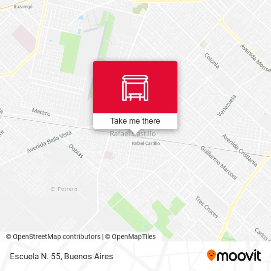 Escuela N. 55 map