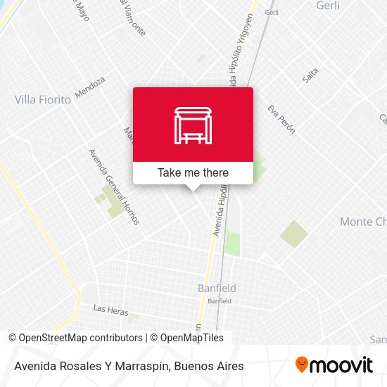 Avenida Rosales Y Marraspín map