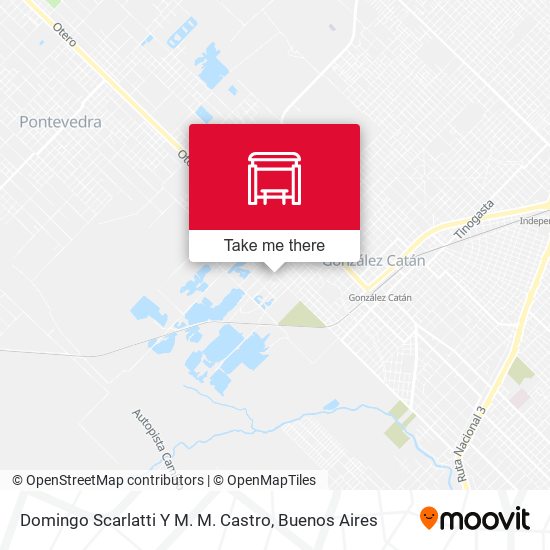 Mapa de Domingo Scarlatti Y M. M. Castro
