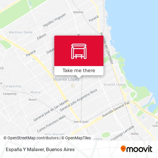 España Y Malaver map