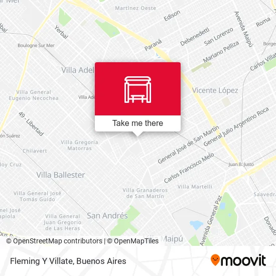 Fleming Y Villate map