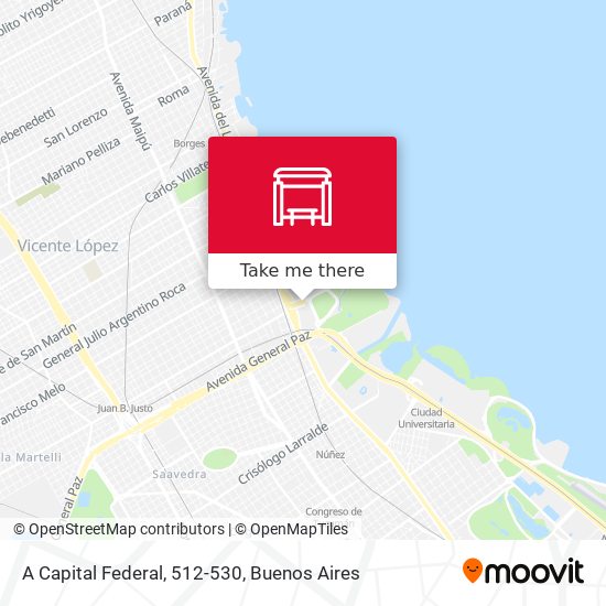 Mapa de A Capital Federal, 512-530