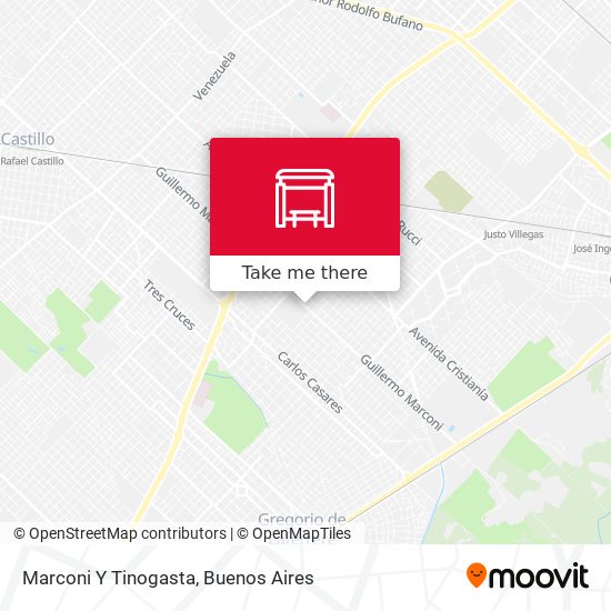 Marconi Y Tinogasta map