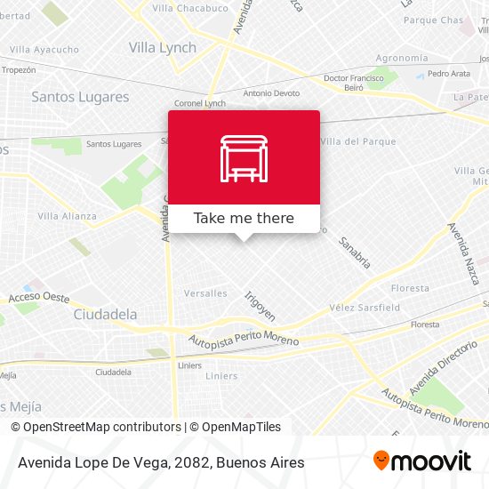 Avenida Lope De Vega, 2082 map