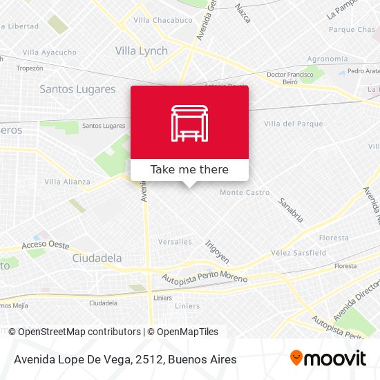 Avenida Lope De Vega, 2512 map