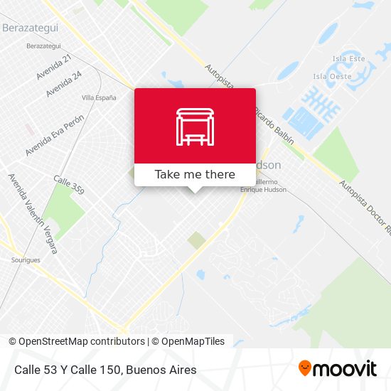 Calle 53 Y Calle 150 map