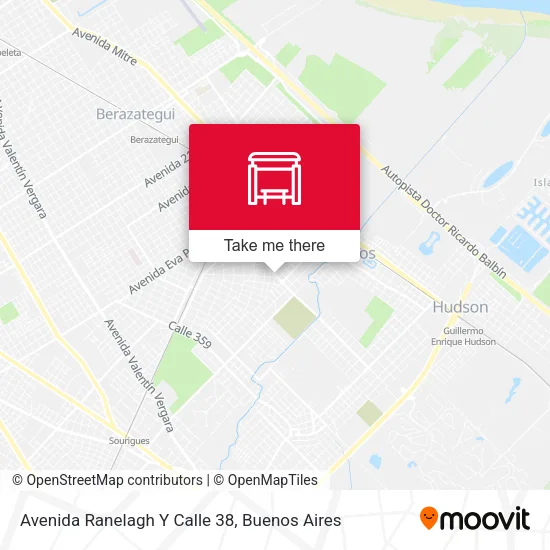 Mapa de Avenida Ranelagh Y Calle 38