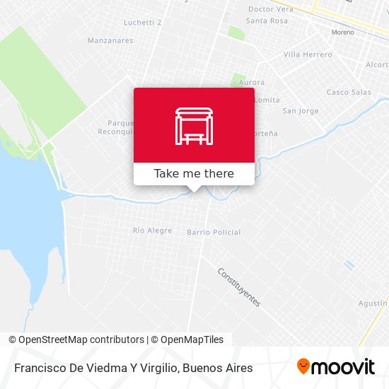 Francisco De Viedma Y Virgilio map