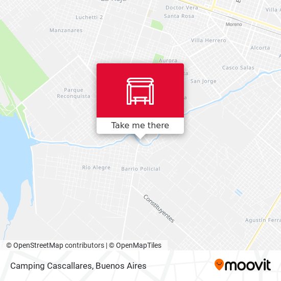Mapa de Camping Cascallares