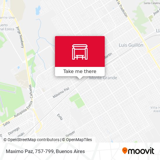 Maximo Paz, 757-799 map
