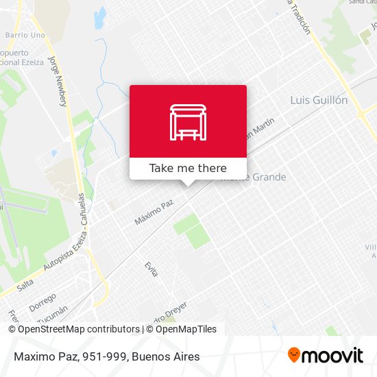 Maximo Paz, 951-999 map