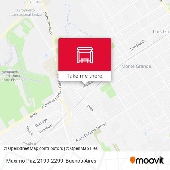 Maximo Paz, 2199-2299 map
