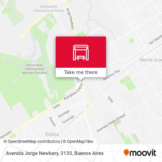 Mapa de Avenida Jorge Newbery, 3135