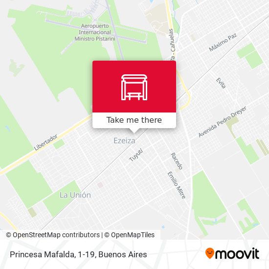 Mapa de Princesa Mafalda, 1-19