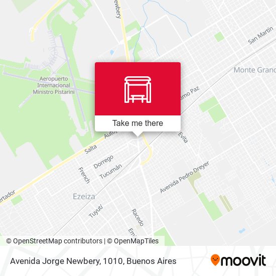 Avenida Jorge Newbery, 1010 map