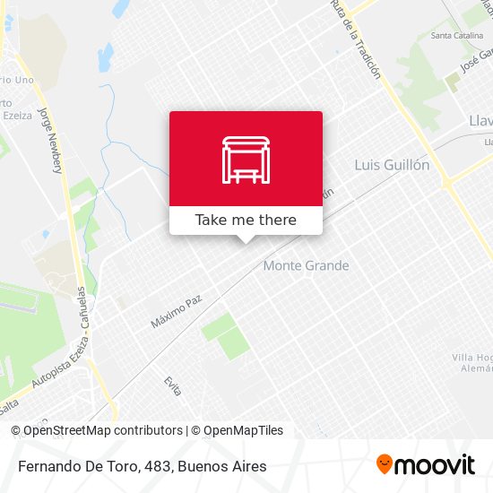 Fernando De Toro, 483 map