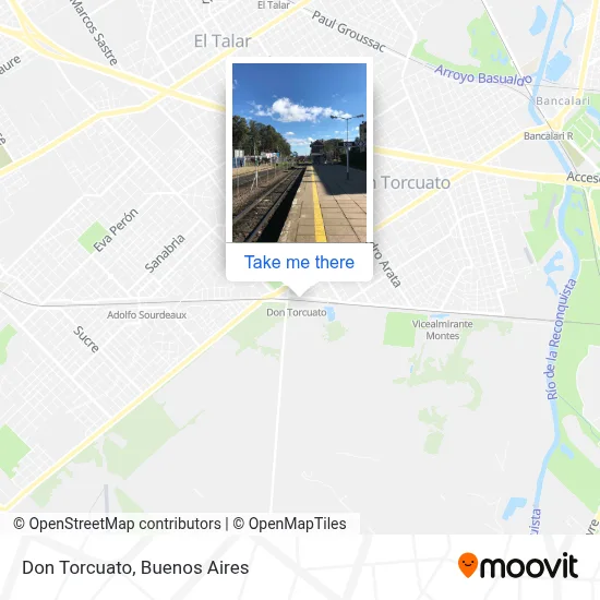 Don Torcuato map