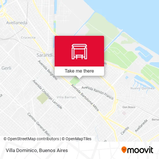 Mapa de Villa Dominico
