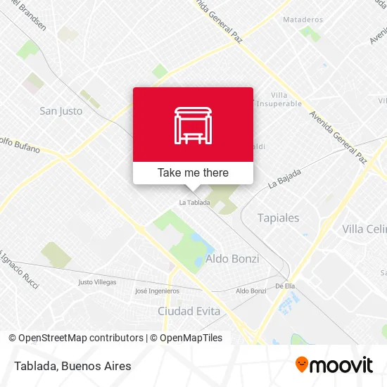 Mapa de Tablada