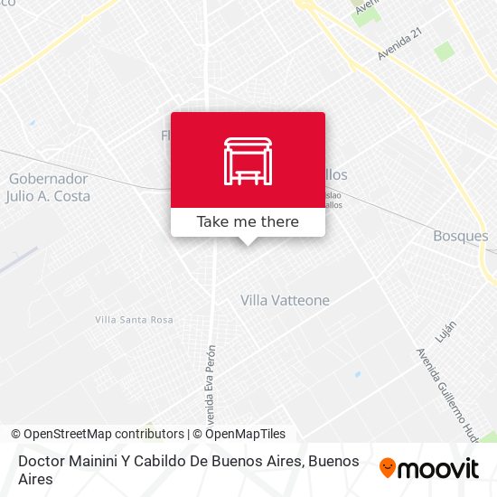 Doctor Mainini Y Cabildo De Buenos Aires map