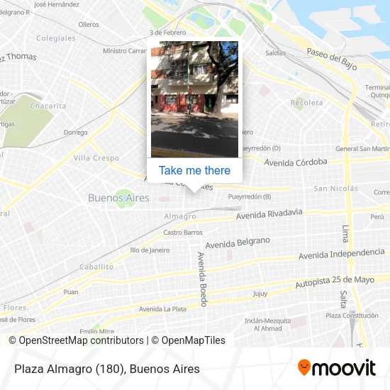 Plaza Almagro (180) map