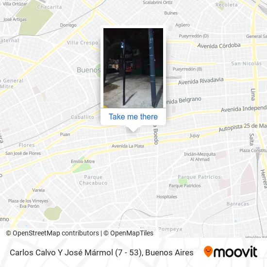 Mapa de Carlos Calvo Y José Mármol (7 - 53)