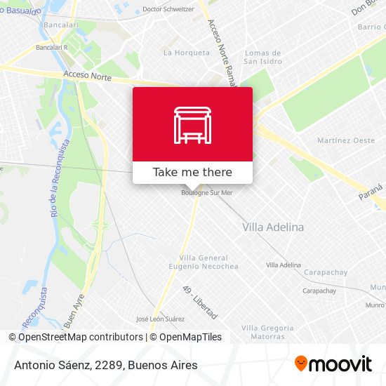 Antonio Sáenz, 2289 map