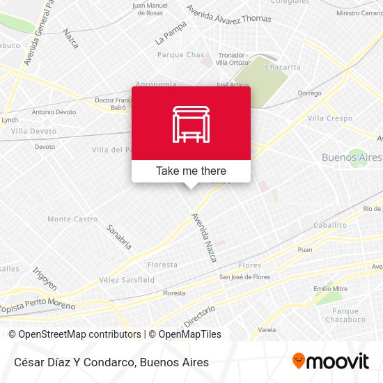 César Díaz Y Condarco map