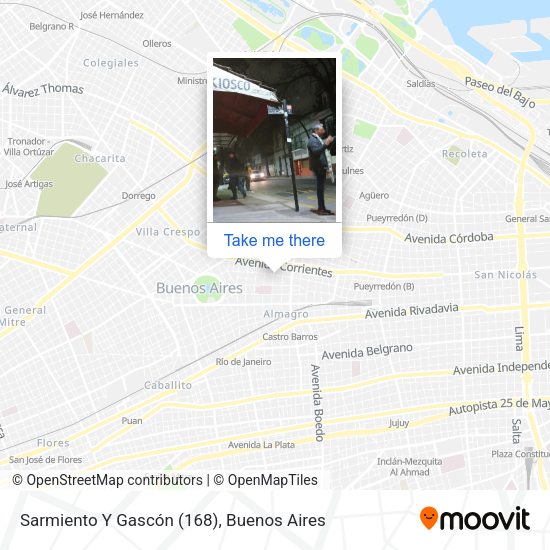Sarmiento Y Gascón (168) map