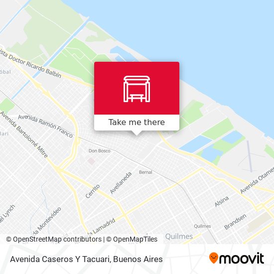 Avenida Caseros Y Tacuari map