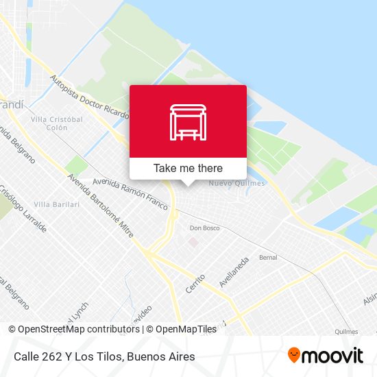 Calle 262 Y Los Tilos map