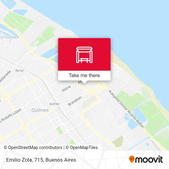 Emilio Zola, 715 map