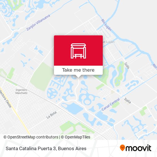Santa Catalina Puerta 3 map
