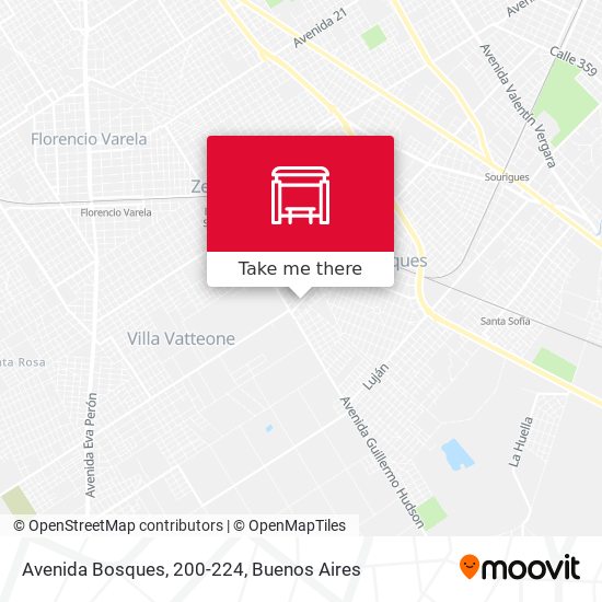 Mapa de Avenida Bosques, 200-224