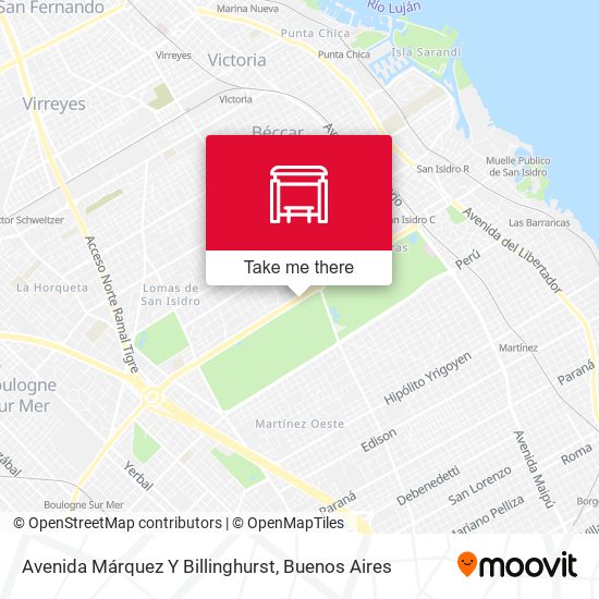 Avenida Márquez Y Billinghurst map