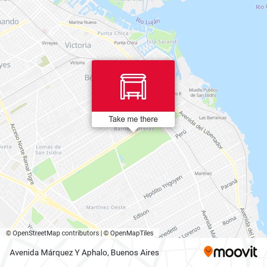 Mapa de Avenida Márquez Y Aphalo