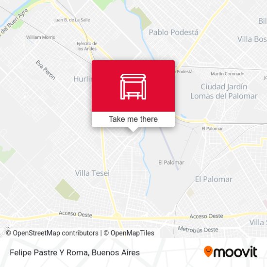 Mapa de Felipe Pastre Y Roma