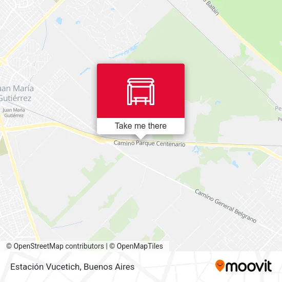 Estación Vucetich map
